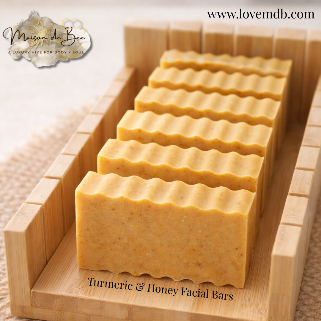 Bee Gentle Oat, Honey, and Turmeric Facial Bar