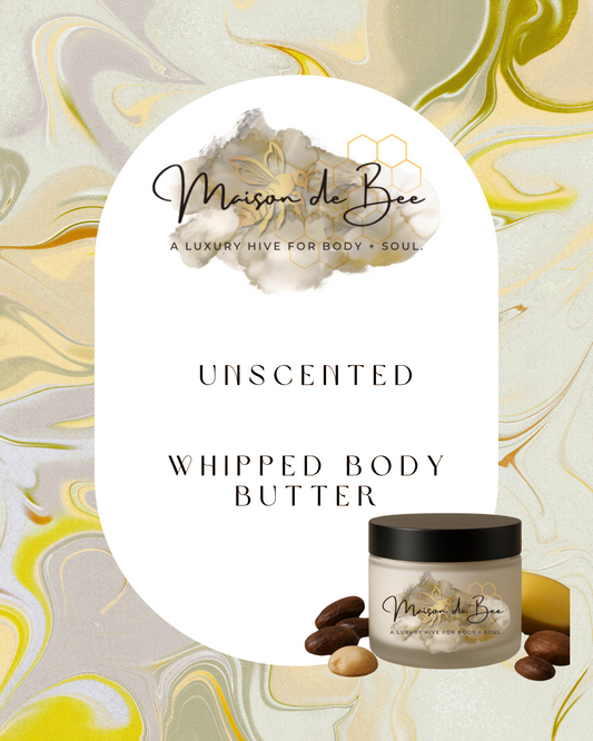 Bare Bee- Unscented Whipped Body Butter